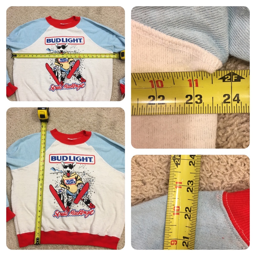 NWT! Wildfox Bud Light Spuds MacKenzie Sweater - Picture 7 of 7